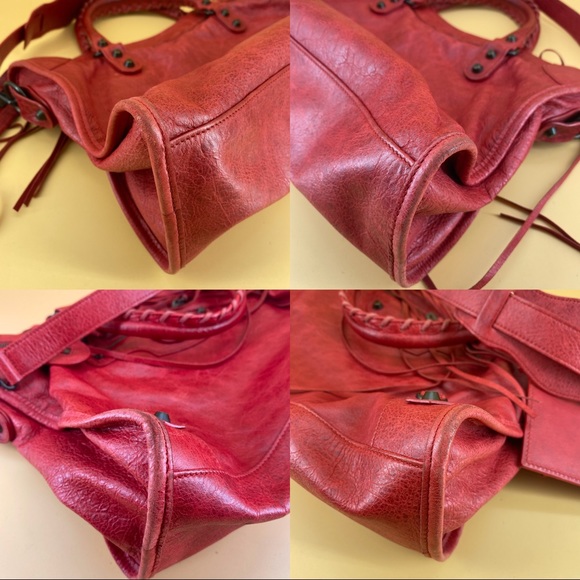 ✈️sold✈️BALENCIAGA red city bag - Picture 8 of 10